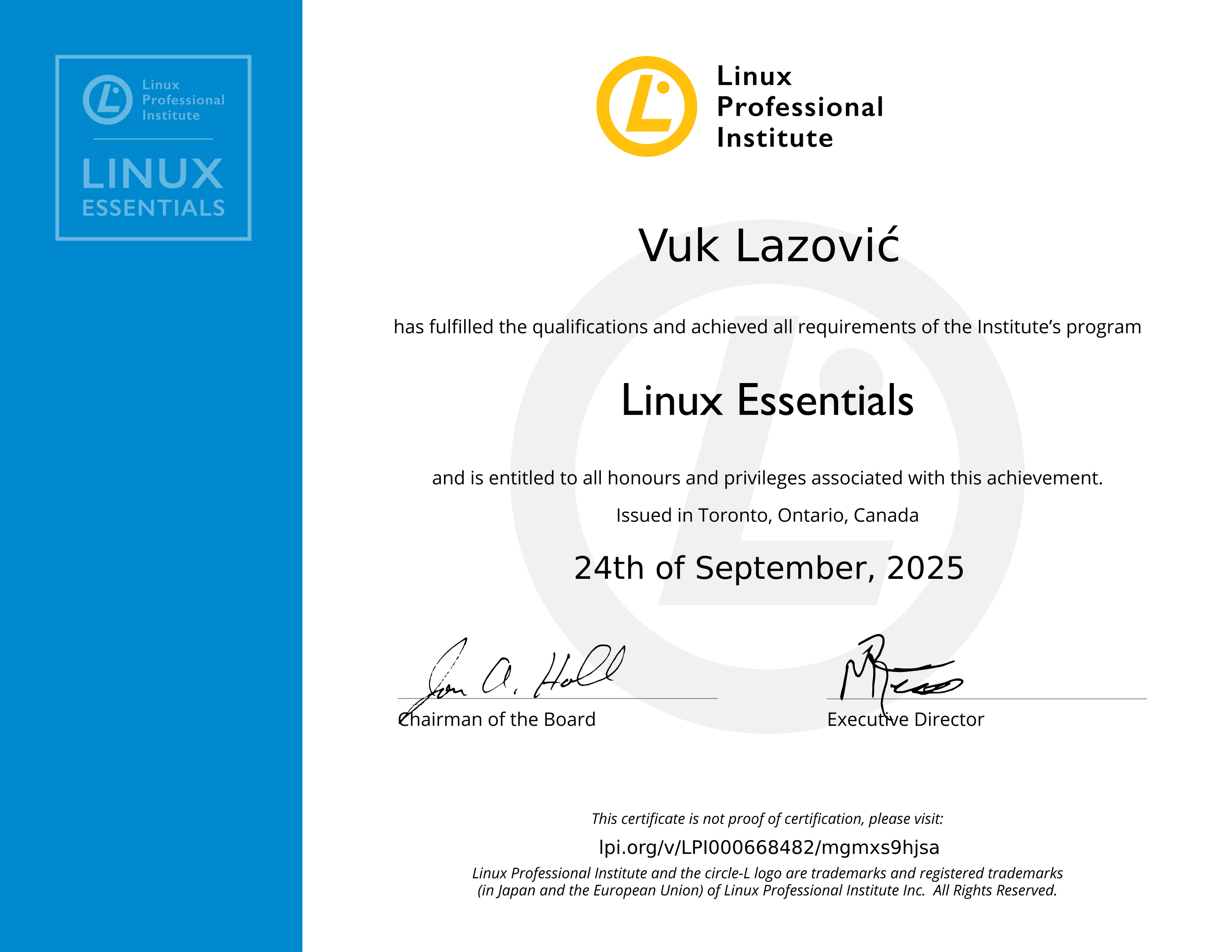 LPIC - Linux Essentials